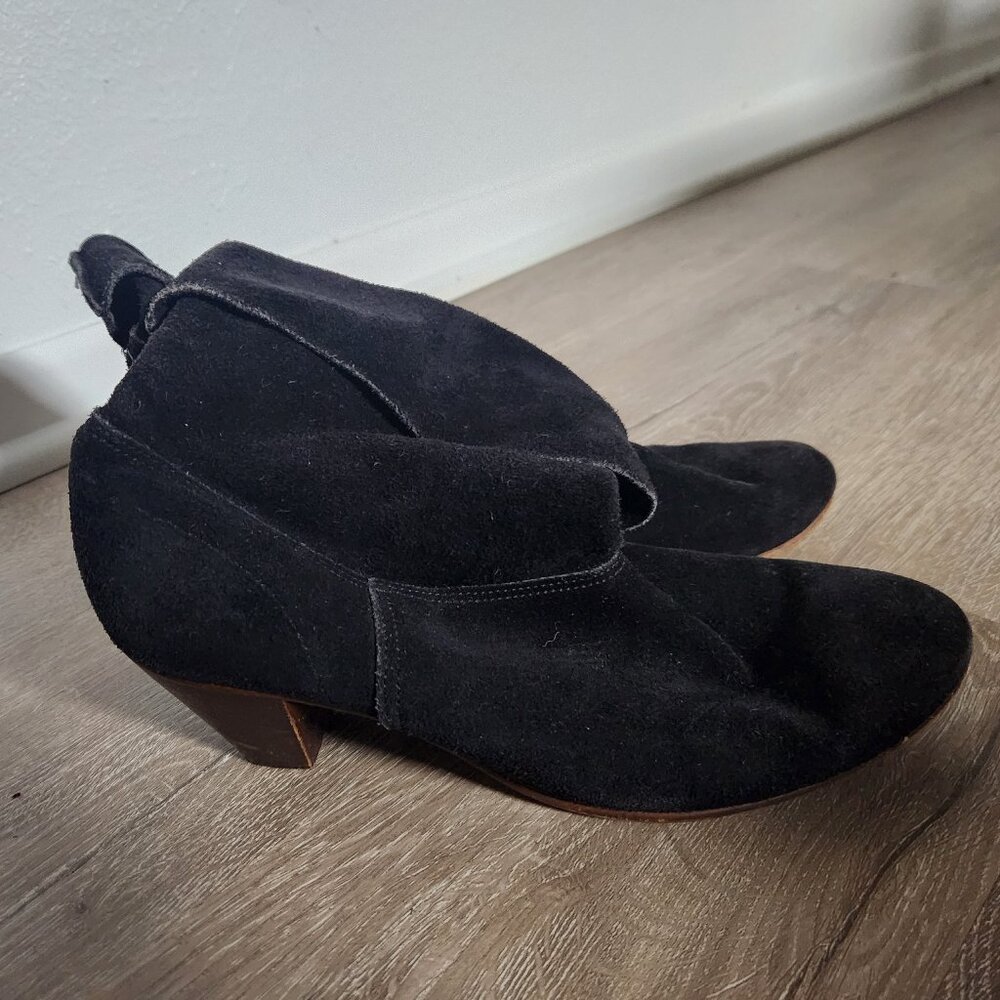 Vintage Suede Ankle Boot